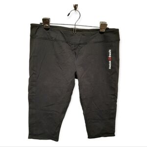 Reebok CrossFit Bike Shorts Workout Size XL Black